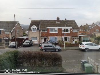 Street image from front window